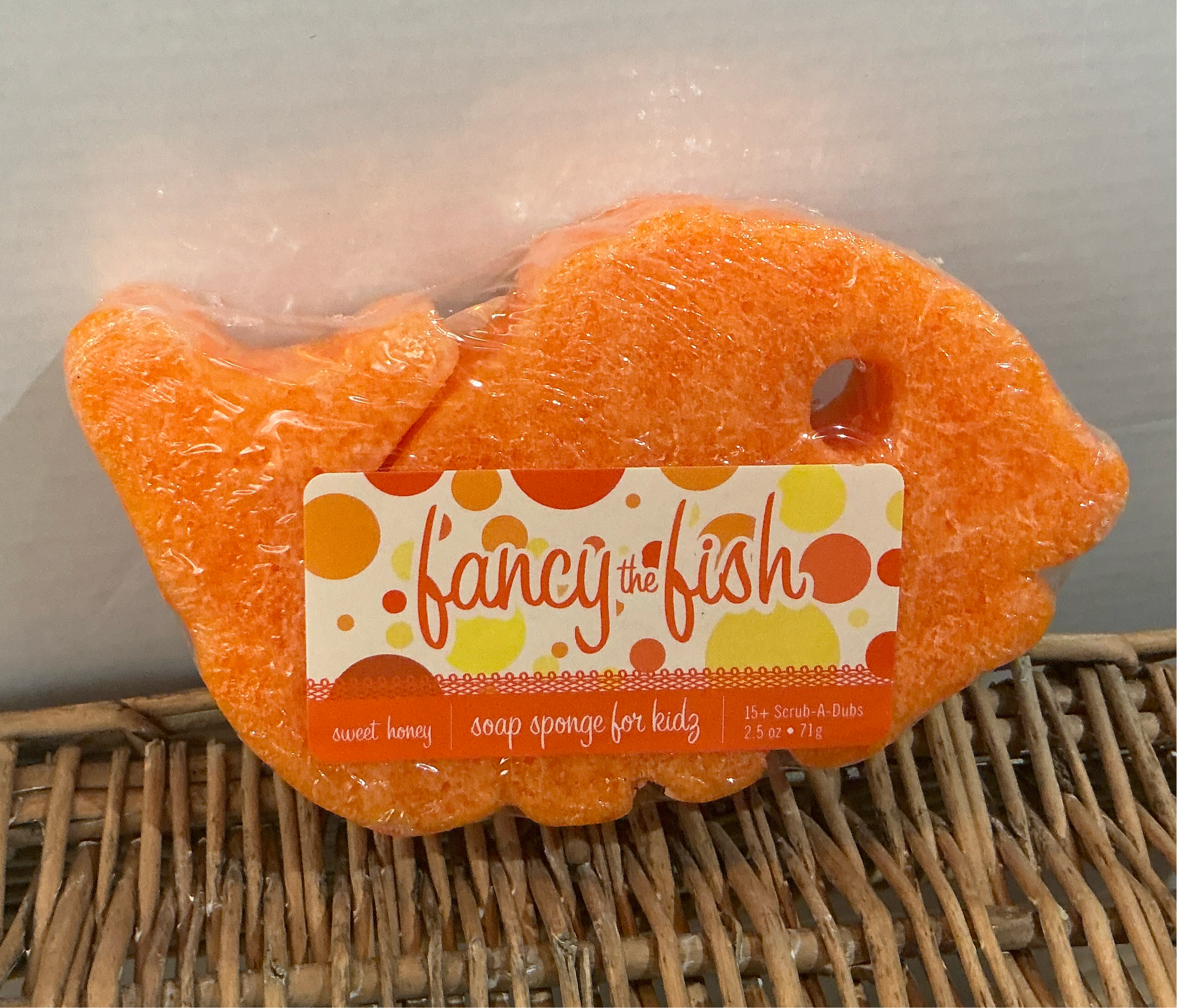Personal Care - Kids - Soap in a Sponge  - Fancy the Fish