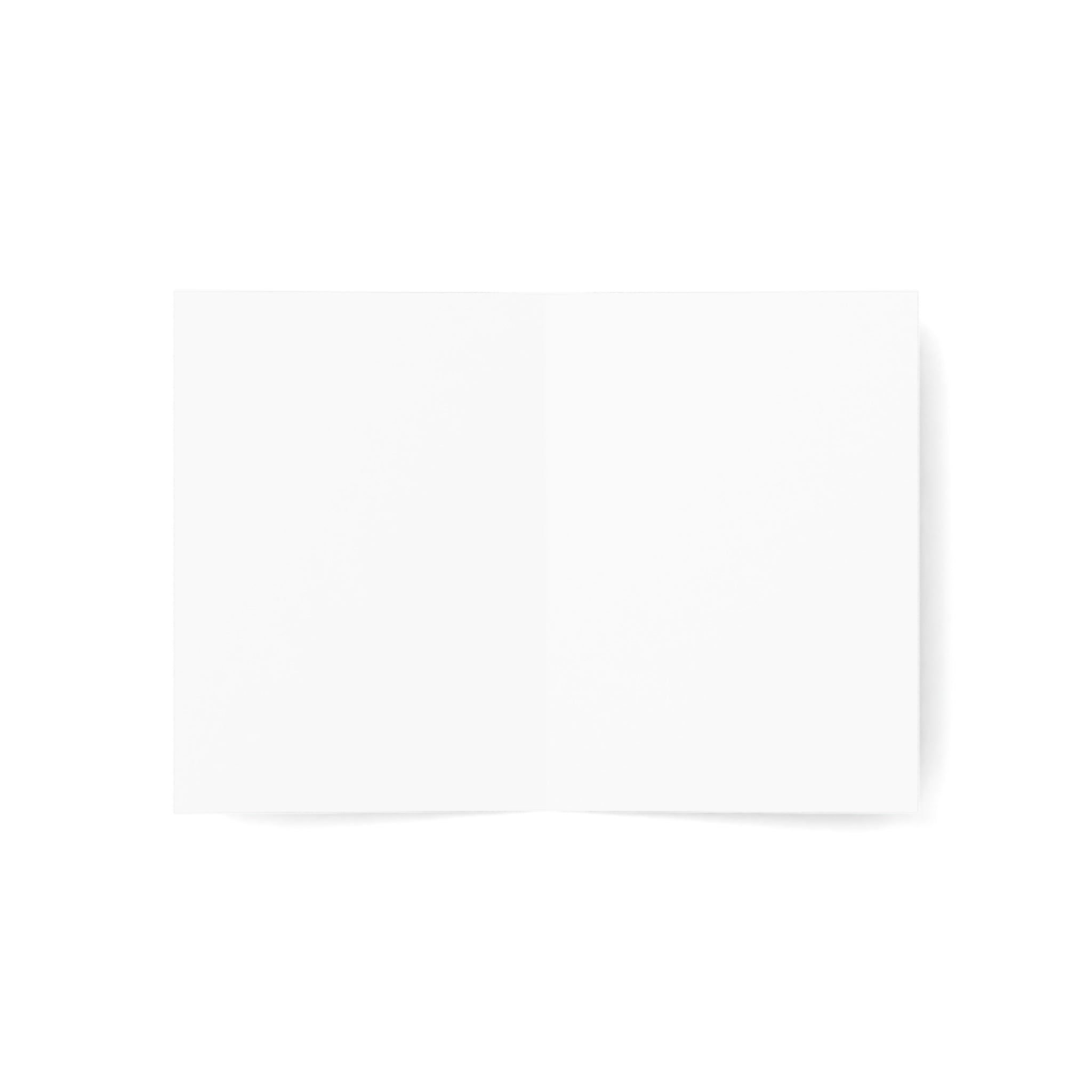 Blank Folded Greeting Cards — Blank White Note Cards (Single or Packs of 10/30/50)
