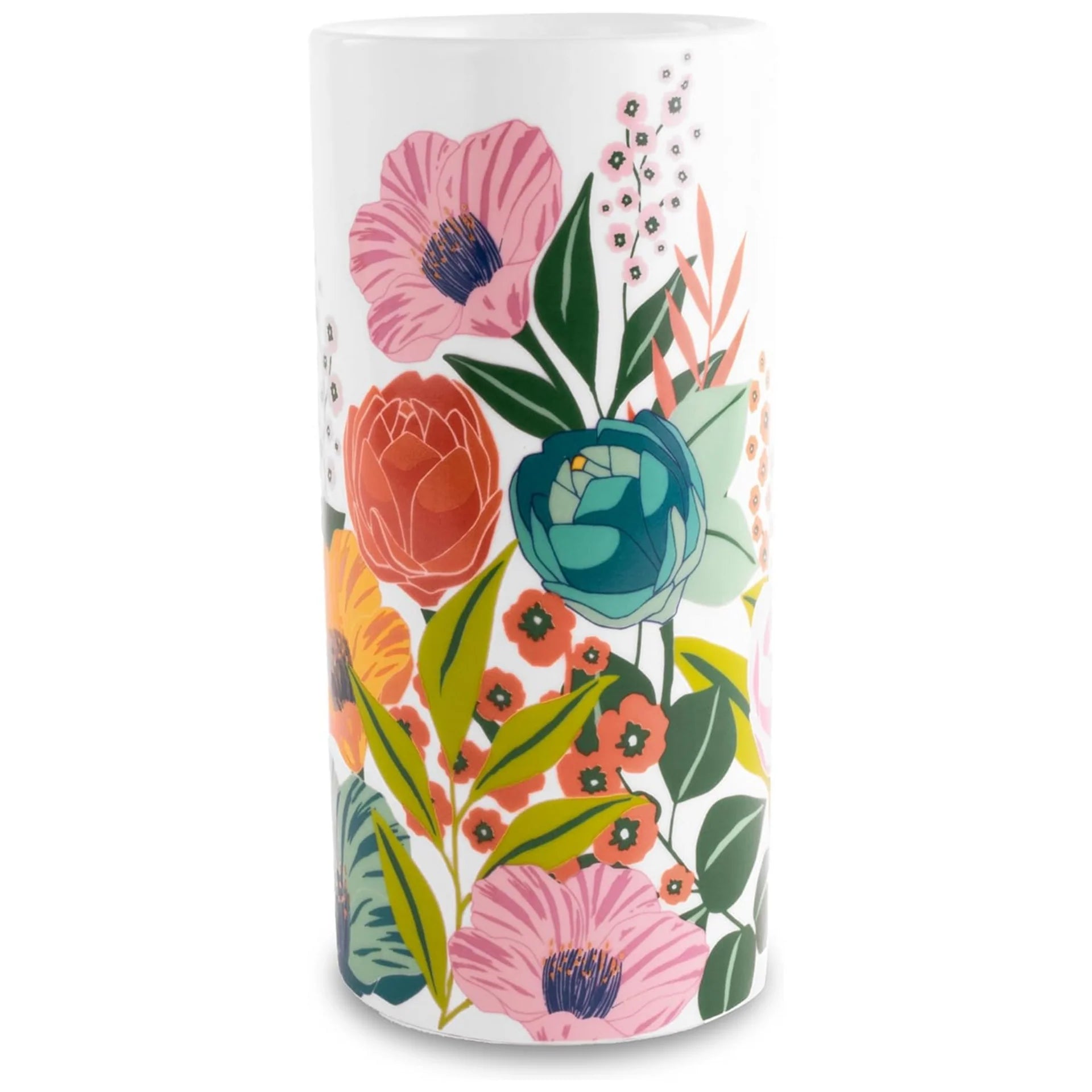 Vase - Cylinder - Garden Blooms