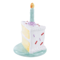 Home Decor - Charcuterie Topper - Slice Of Birthday Cake