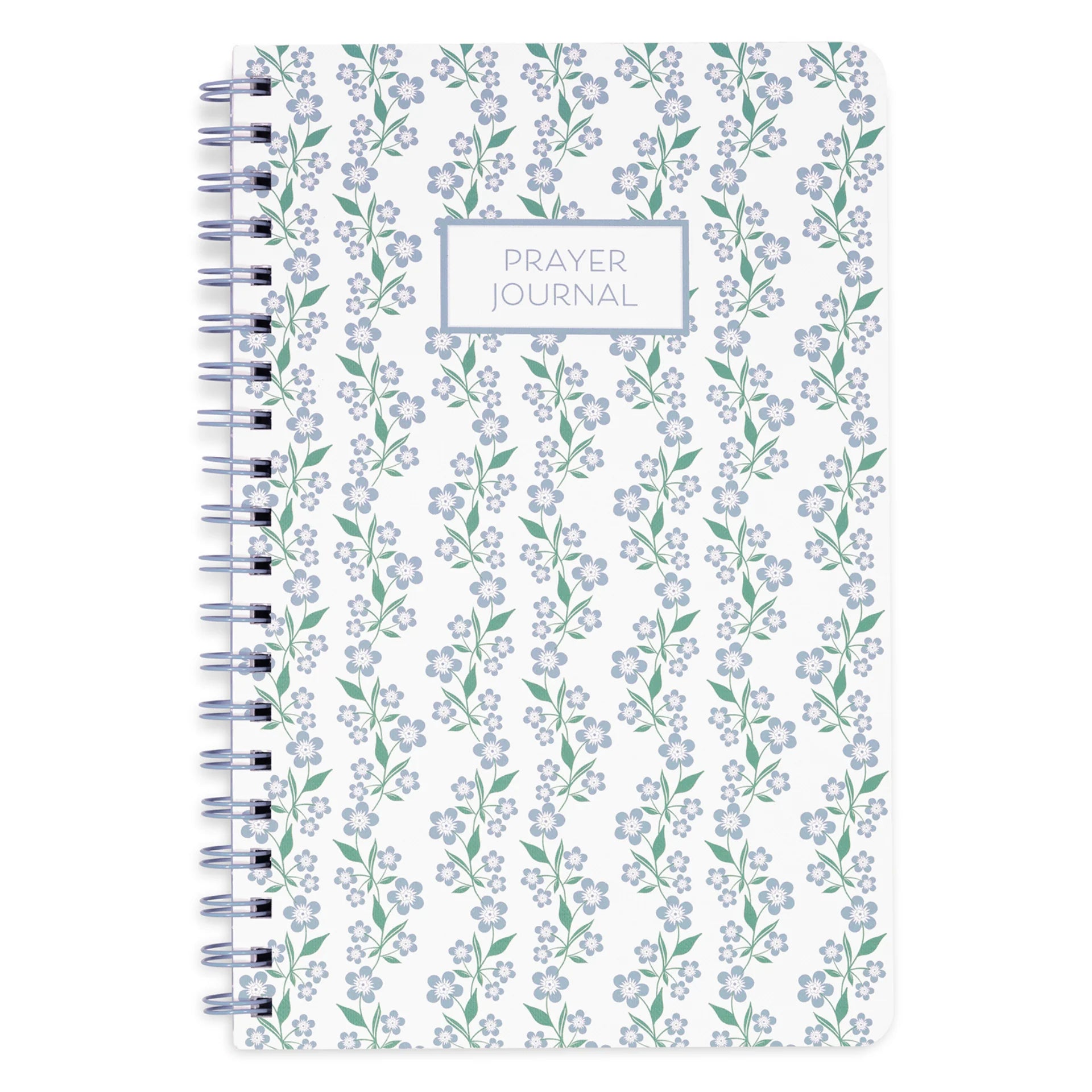 Floral spiral notebook prayer journal 