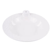 Bowl - White Raised Dots - For Topper