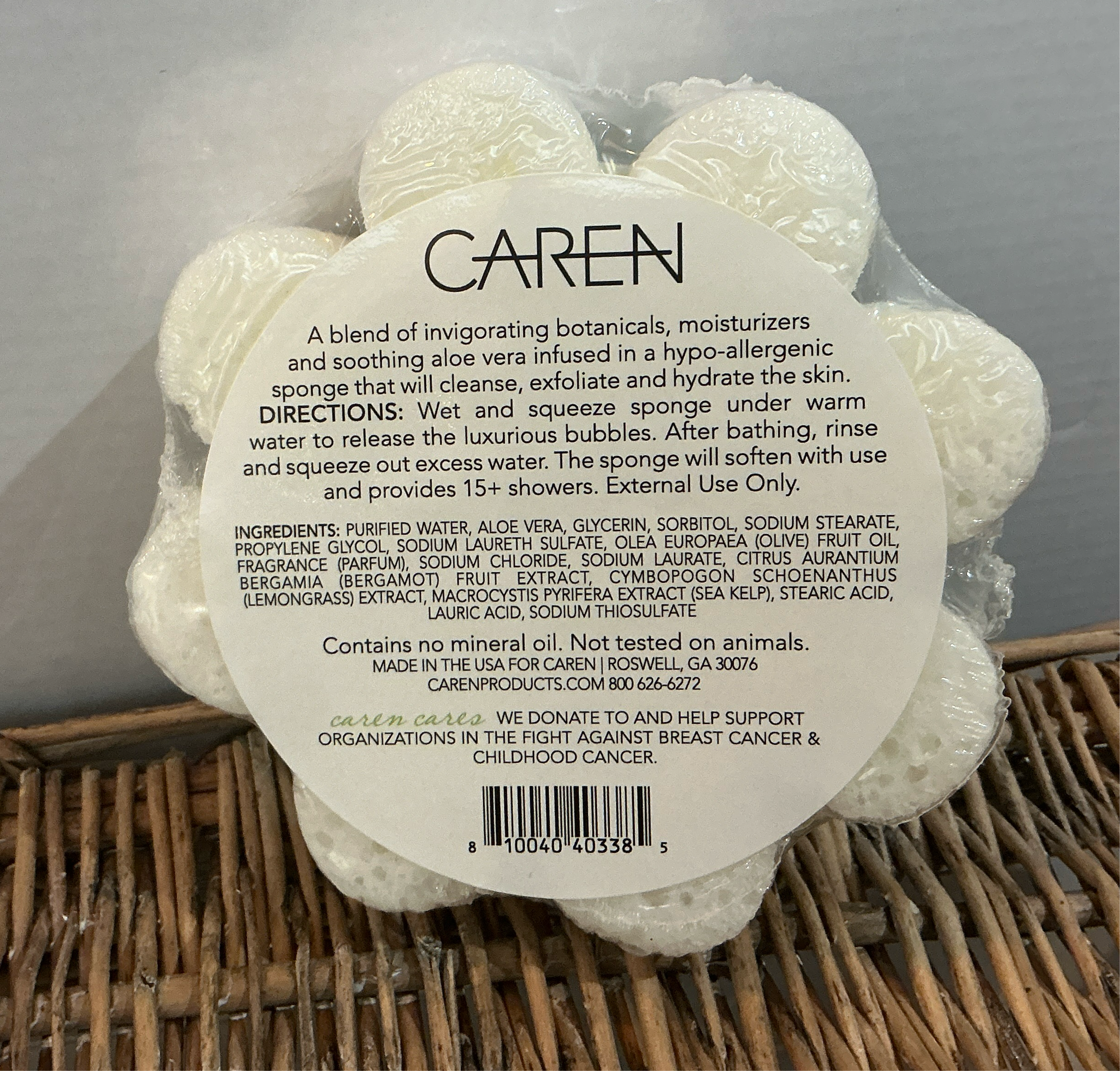 Personal Care - Soap in a Sponge - Caffeine, Chaos, Cuss Words