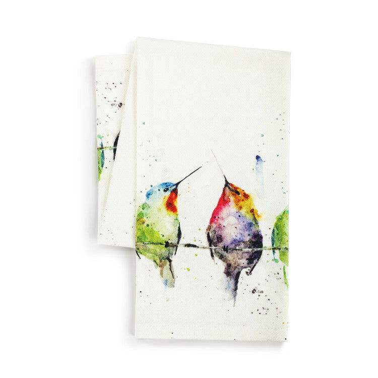 Tea Towel - Hummingbird - Twill