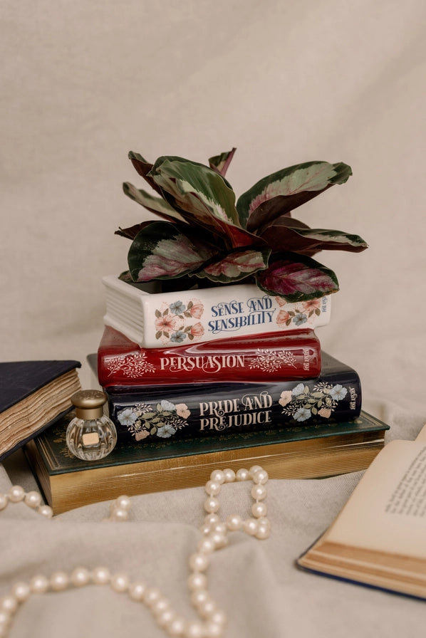Home - Vase - Book - Jane Austen