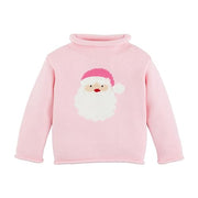 Seasonal - Children - Apparel - Santa Rollneck Sweater - Pink - Small