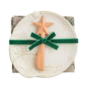 Seasonal - Plate Set - Appetizer -Santa
