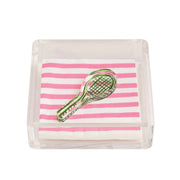 Home - Napkin Holder - Cocktail - Acrylic - Tennis