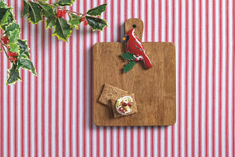 Pine Wood Magnetic Charm Charcuterie Board - Simply Charming Accessory Display