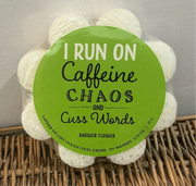 Personal Care - Soap in a Sponge - Caffeine, Chaos, Cuss Words