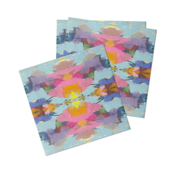Antigua Smile Cocktail Napkins on a white background