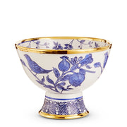 Blue Bird  Decorative Bowl - 8-Inch Clay Home Accent