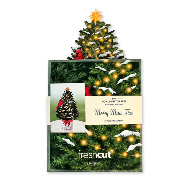 Seasonal - Mini Pop Up Card - Merry Tree