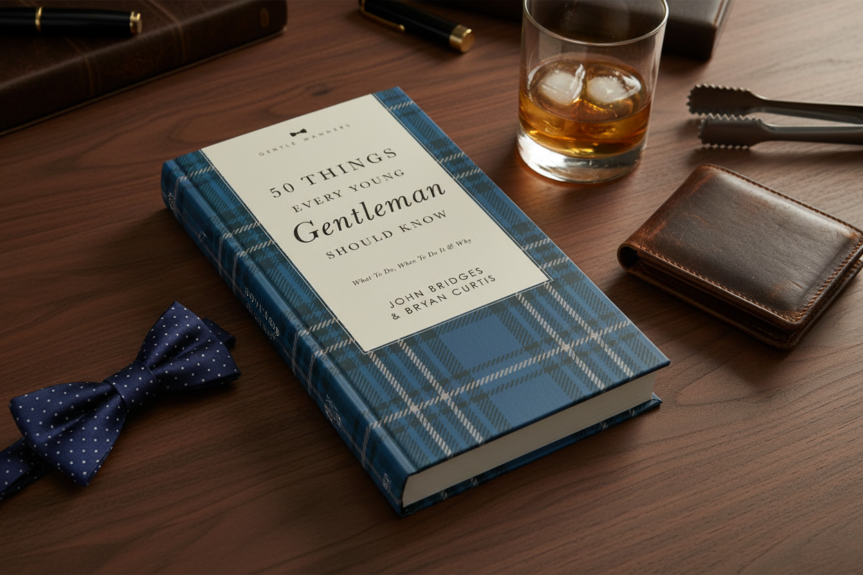 50 Things Gentleman Book – Desk Lifestyle