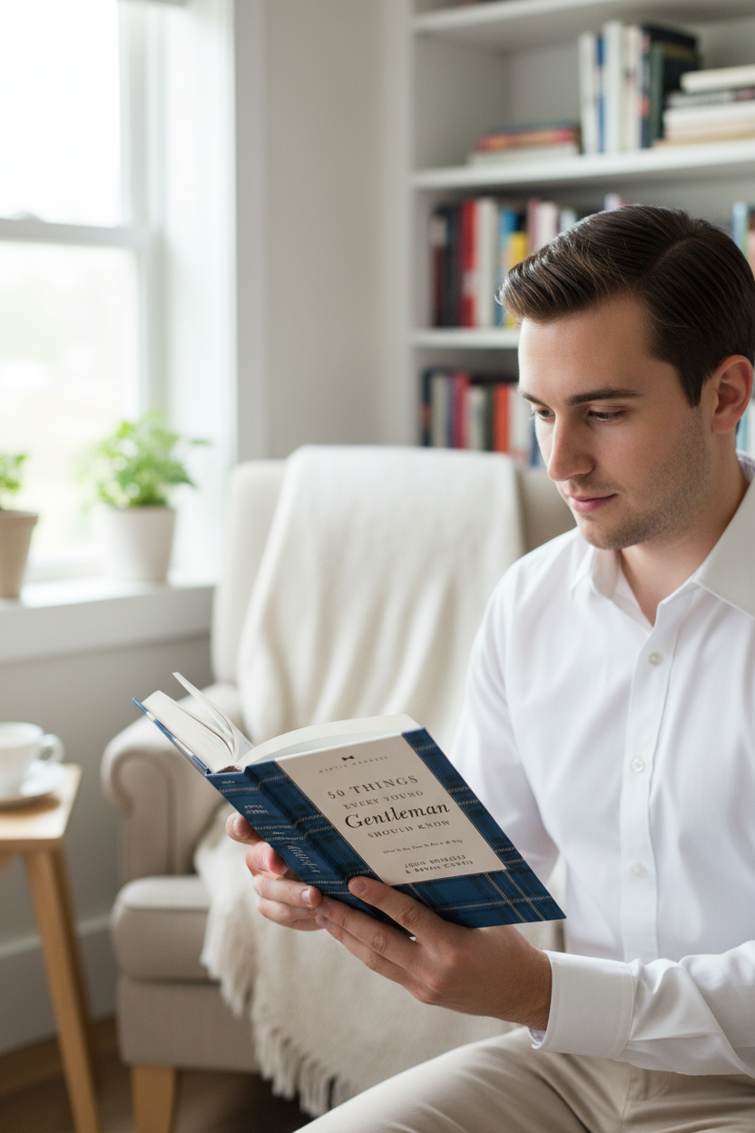 50 Things Gentleman Book – Reading Lifestyle