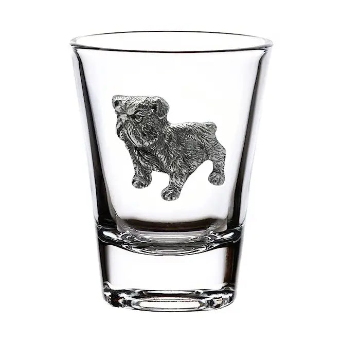 Gameday - Barware - Bulldog Shot Glass - 2 Oz.