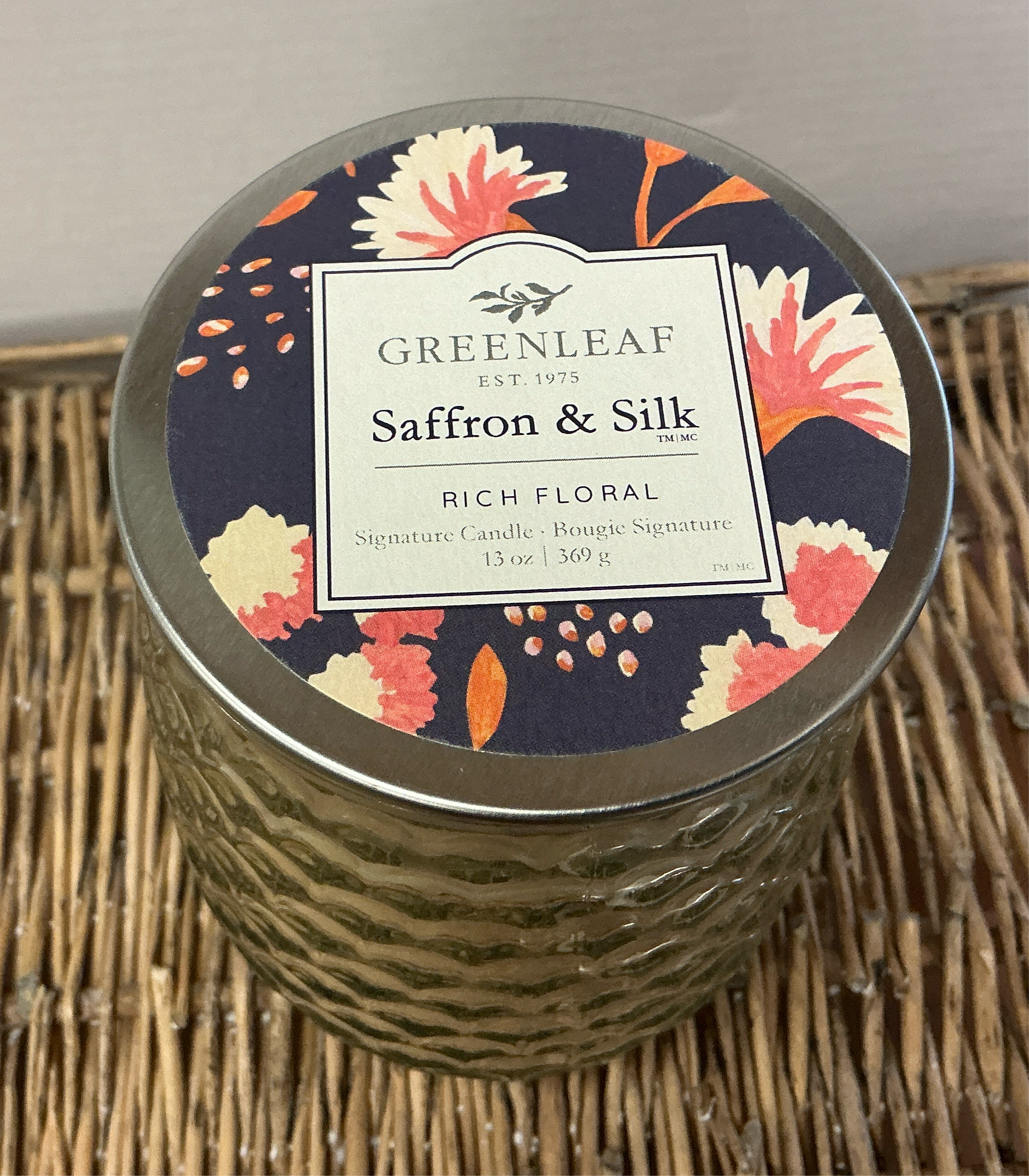 Candle - Saffron & Silk - 13 oz.