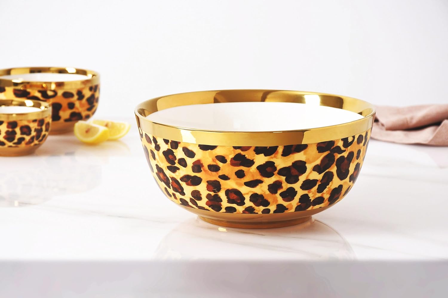 Serveware - Bowl - Leopard Print - 10”