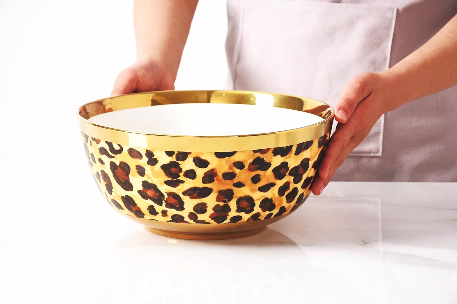 Serveware - Bowl - Leopard Print - 10”