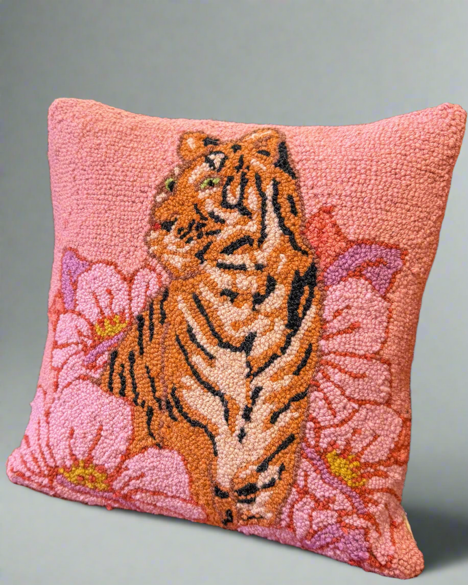 Pillow - Blushing Tiger - Hook Pillow