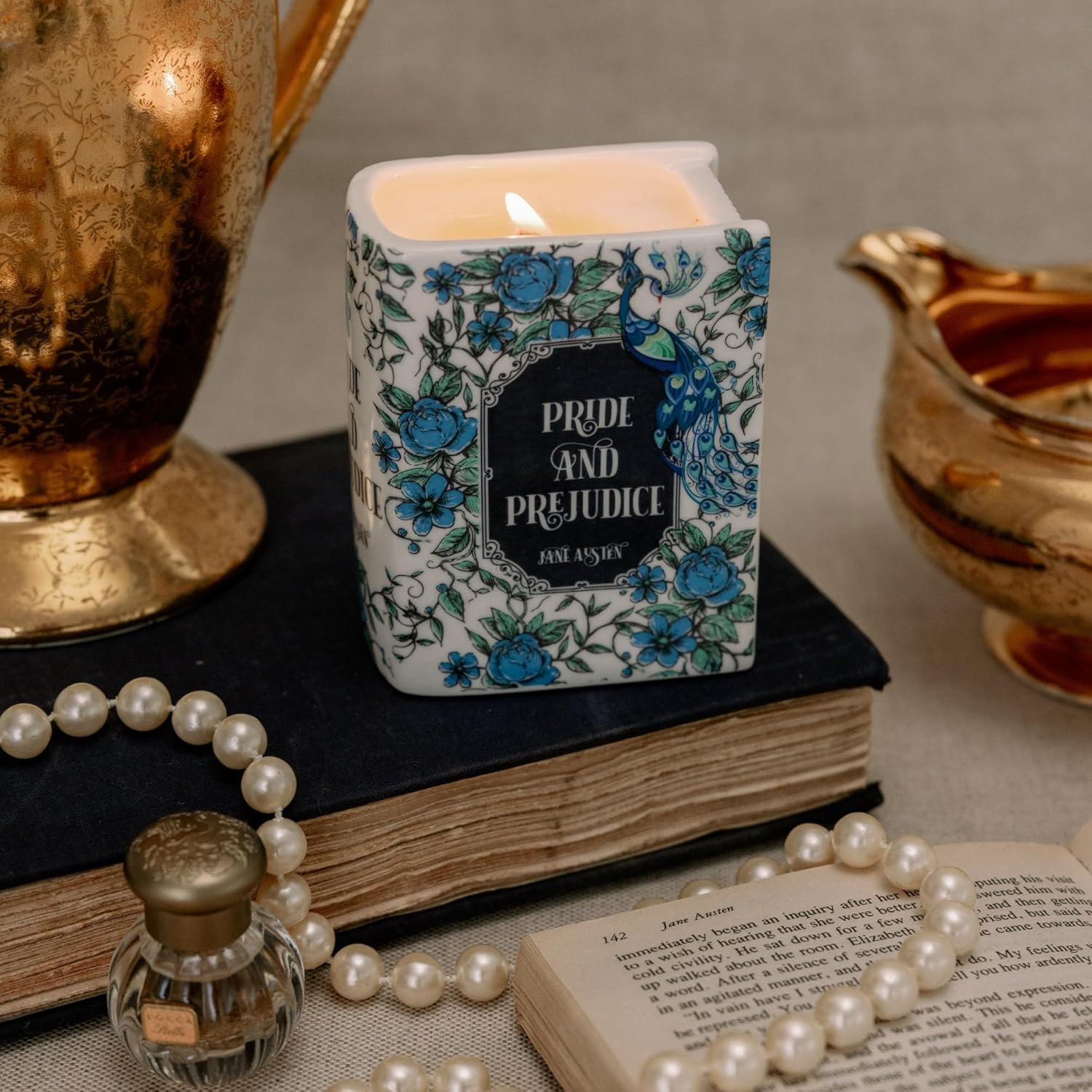 Candle - Small Book - Pride and Prejudice