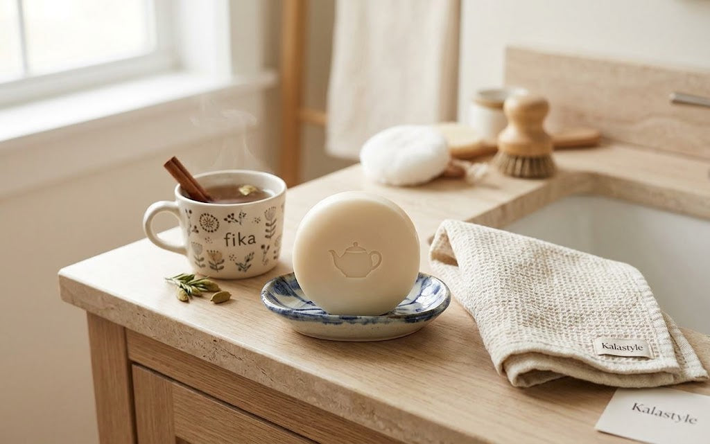 Gnome Swedish Tea & Cardamom Bar Soap | 6 oz