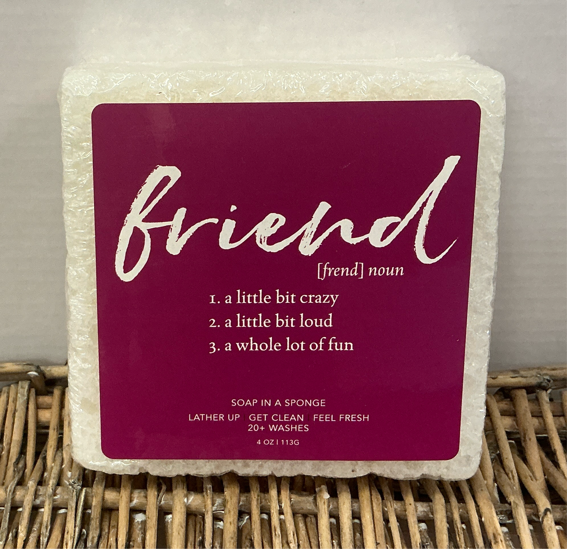 Personal Care - Soap in a Sponge - Friend