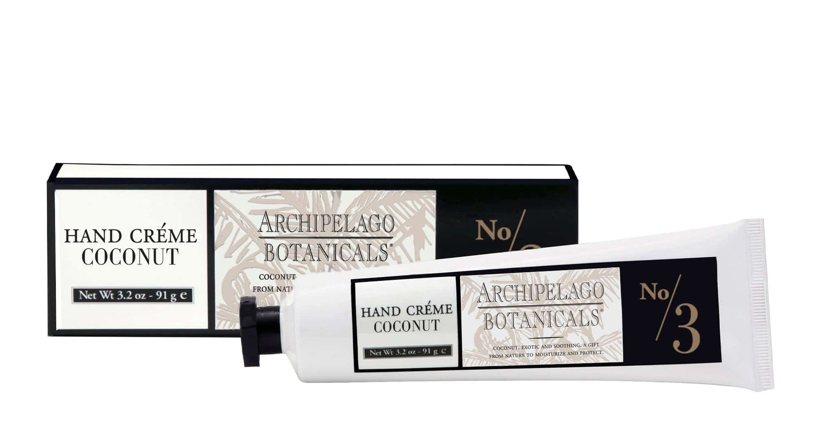 Lotion - Hand Creme - Coconut 3.2 oz.