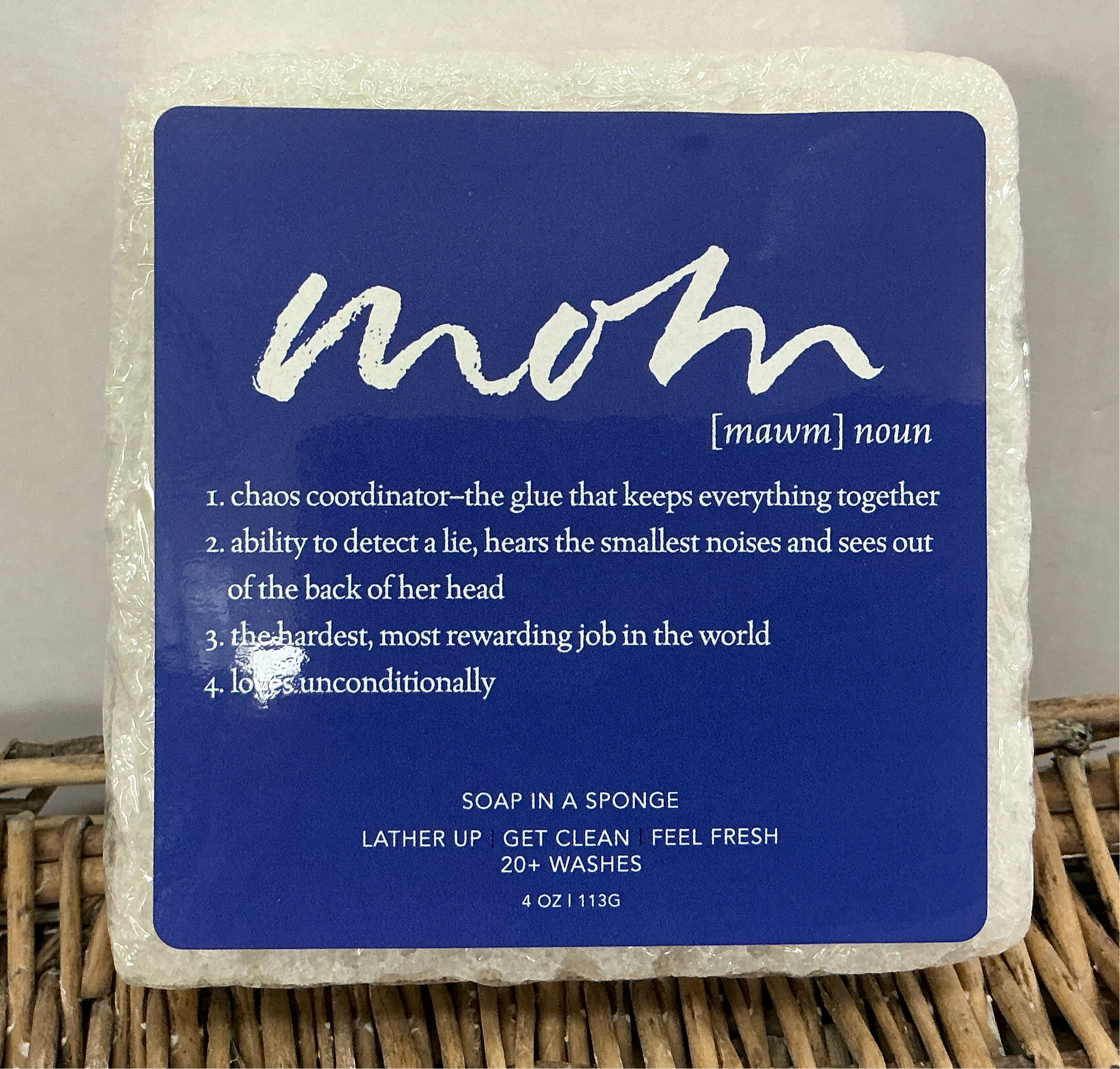 Personal Care - Soap in a Sponge - Mom