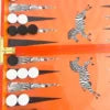 Game - Backgammon Tray - Zebra