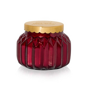Seasonal - Candle - Royal Gem Sugared Spice Twist - 8 oz. Red jar with gold lid 