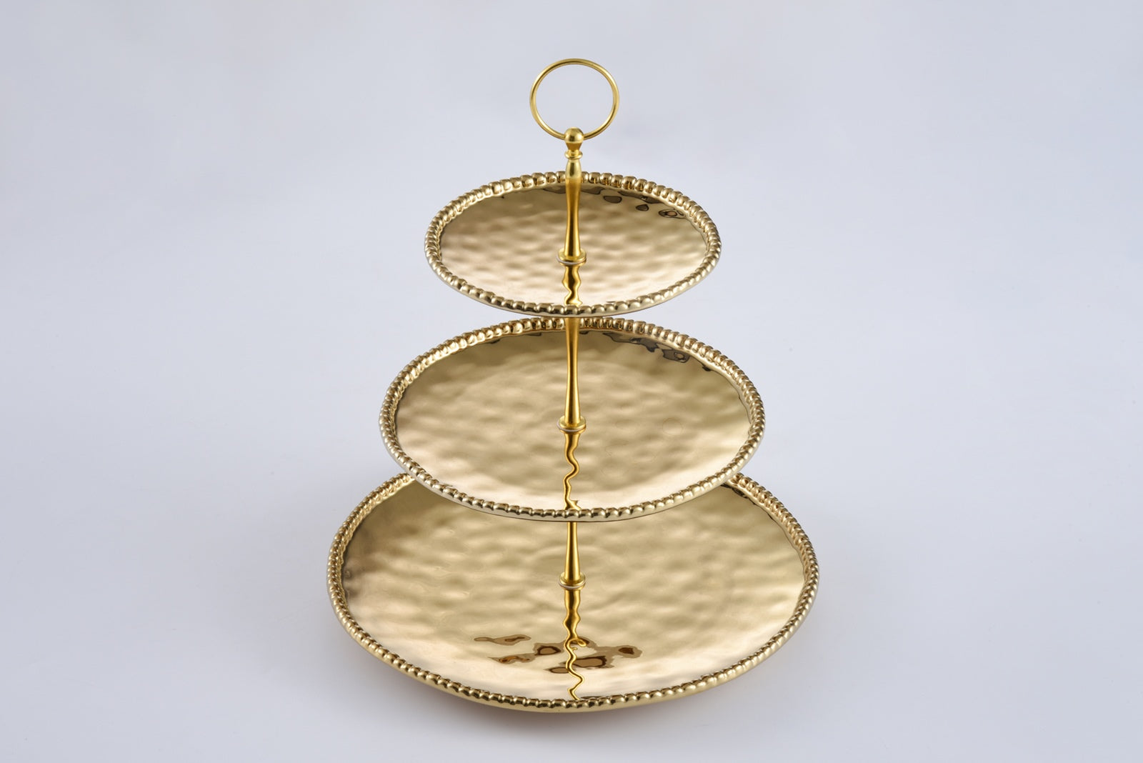 Serveware - 3 Tier Stand - Monaco - Gold
