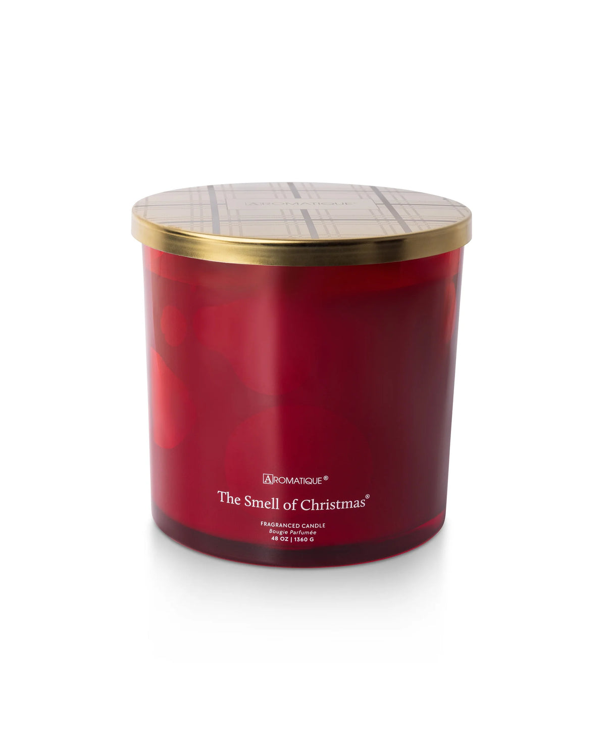 Smell of Christmas Candle - 48 oz Red Foundry Glass Jar
