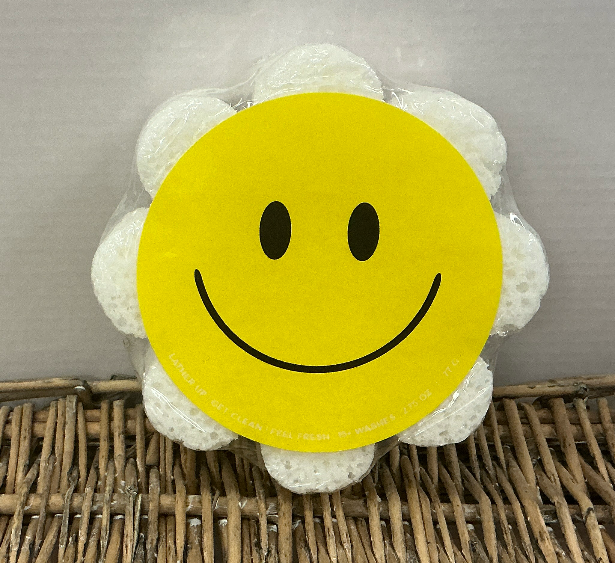 Personal Care - Soap in a Sponge - Smiley Face