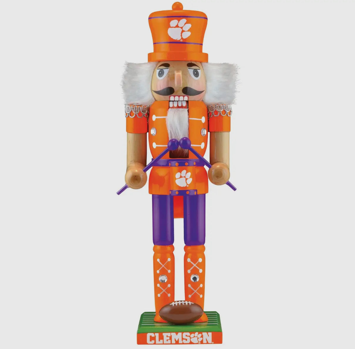 Gameday - Clemson - Nutcracker - 12”