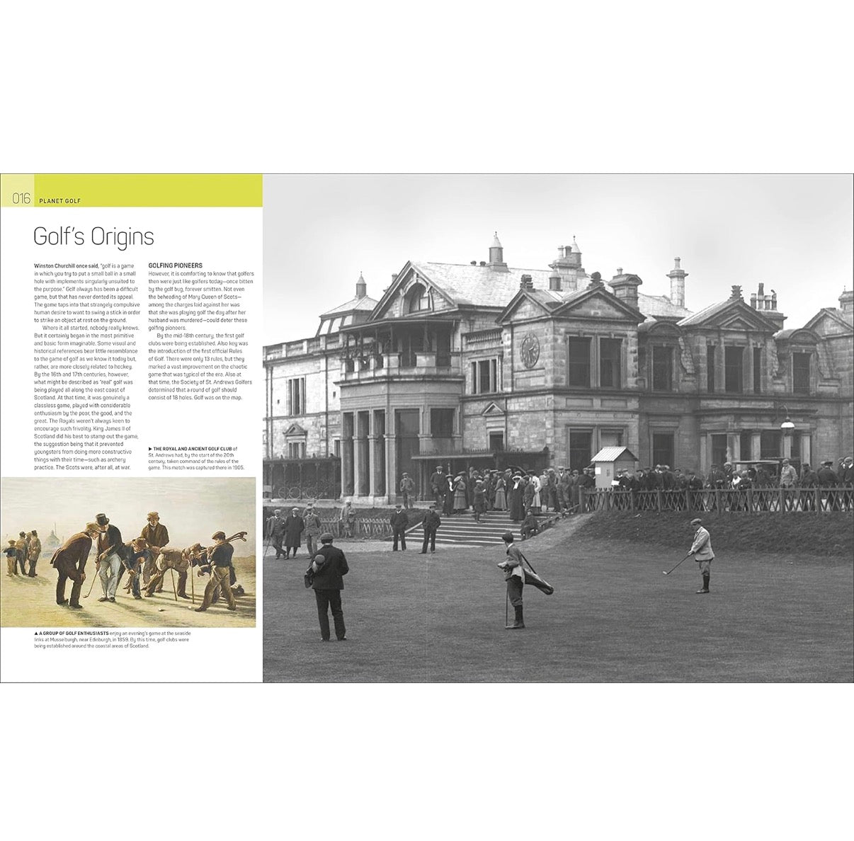 Golf: The Ultimate Visual Guide – Coffee Table Book for Golf Lovers