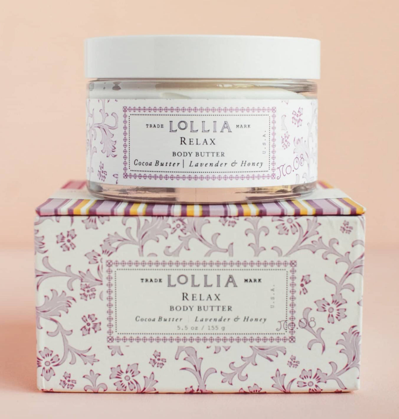 Personal Care - Body Butter - Relax - Lavender & Honey - 5.5 Oz.