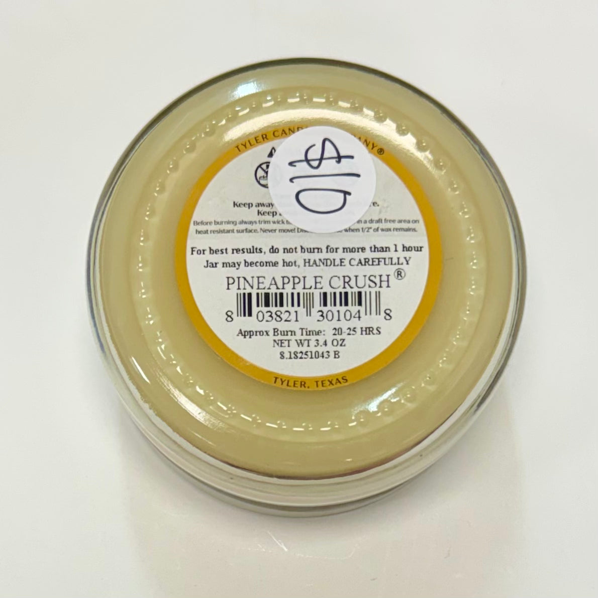 Home - Candle -Pineapple Crush - 3.4 oz.
