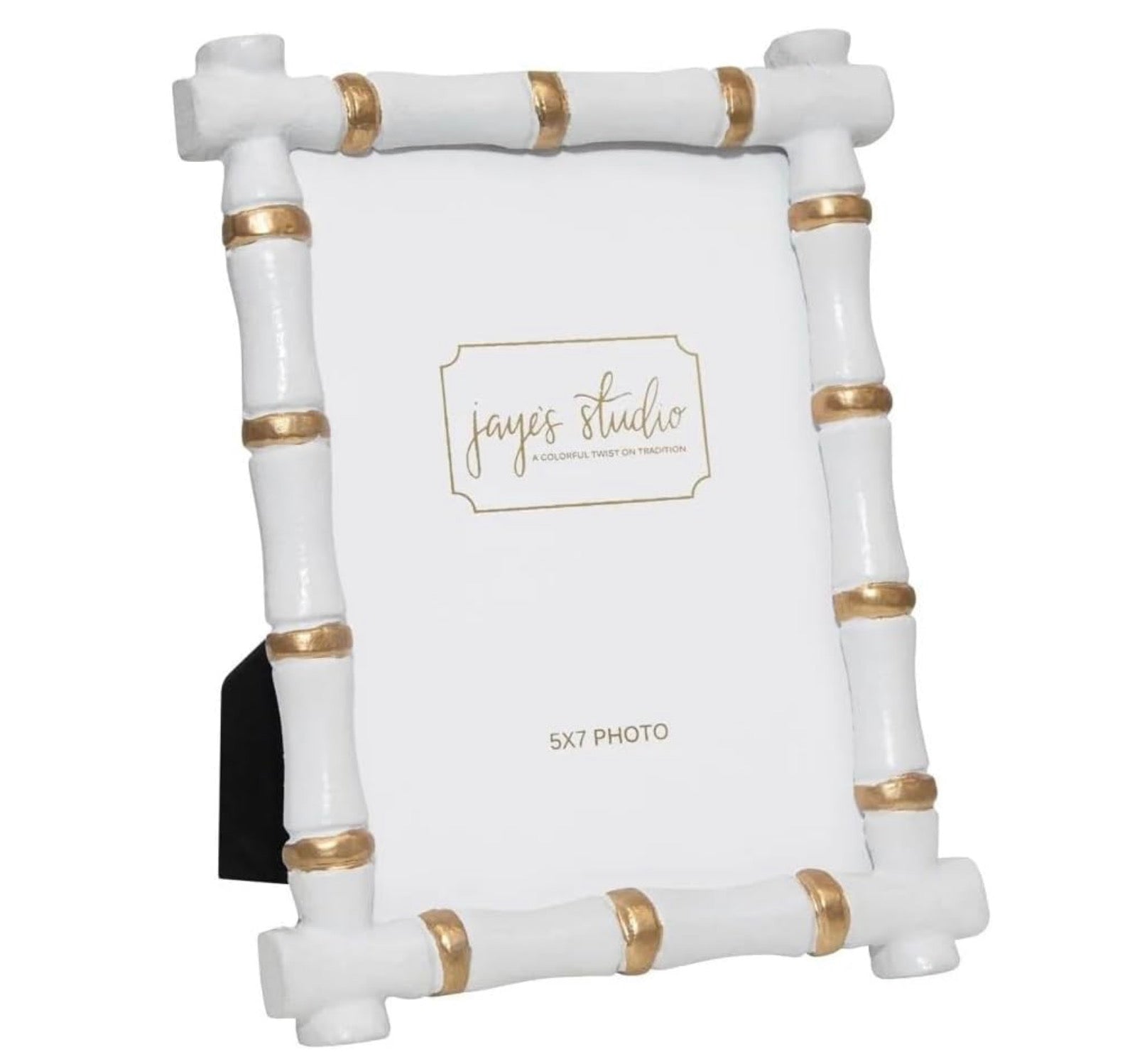 Home - Frame - Gracie Chloe - White with Gold - 5’’x7’’