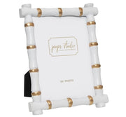 Home - Frame - Gracie Chloe - White with Gold - 5’’x7’’