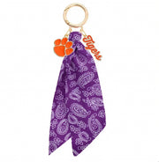 Gameday - Bandana Bag Charm - Clemson