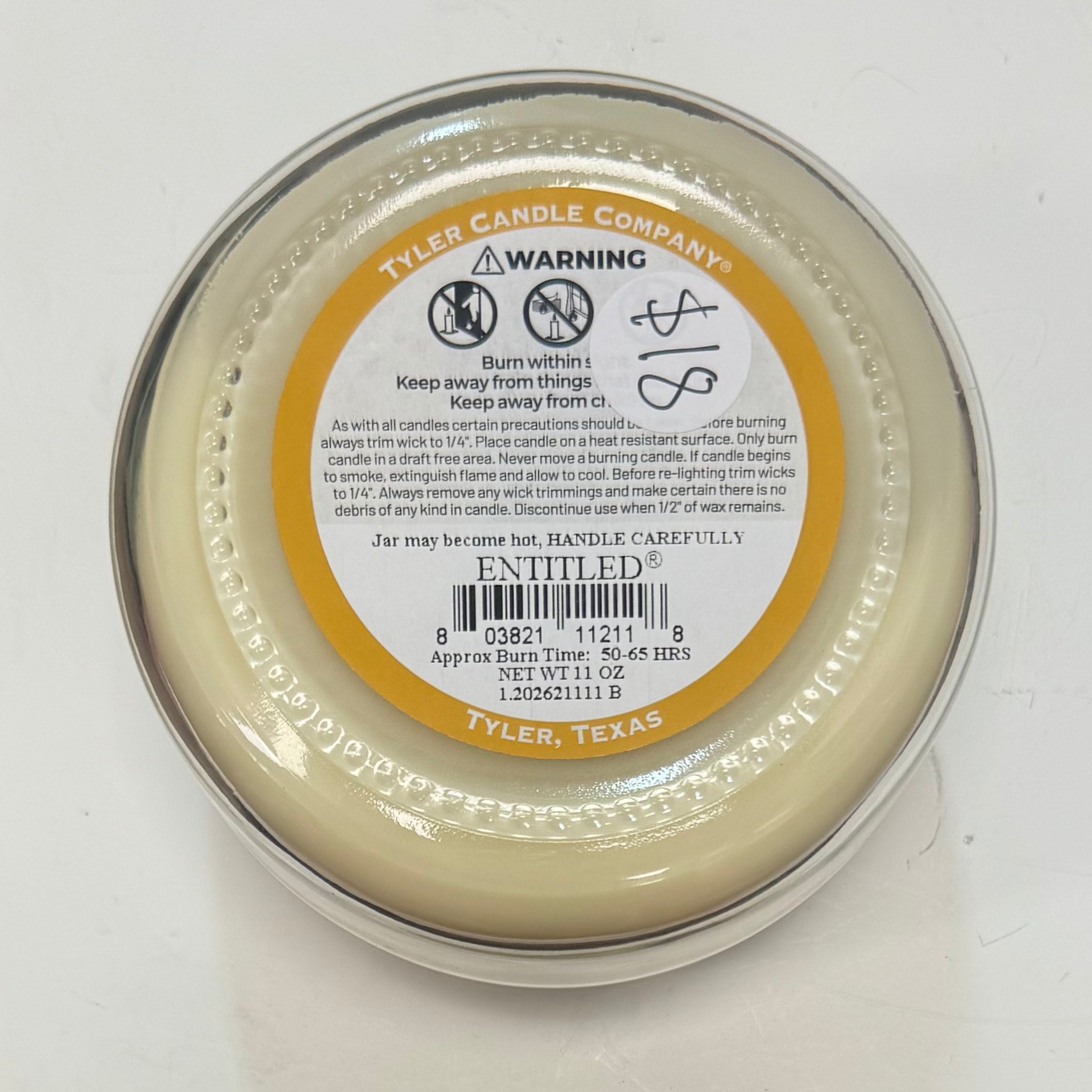 Home - Candle - Entitled - 11 oz.