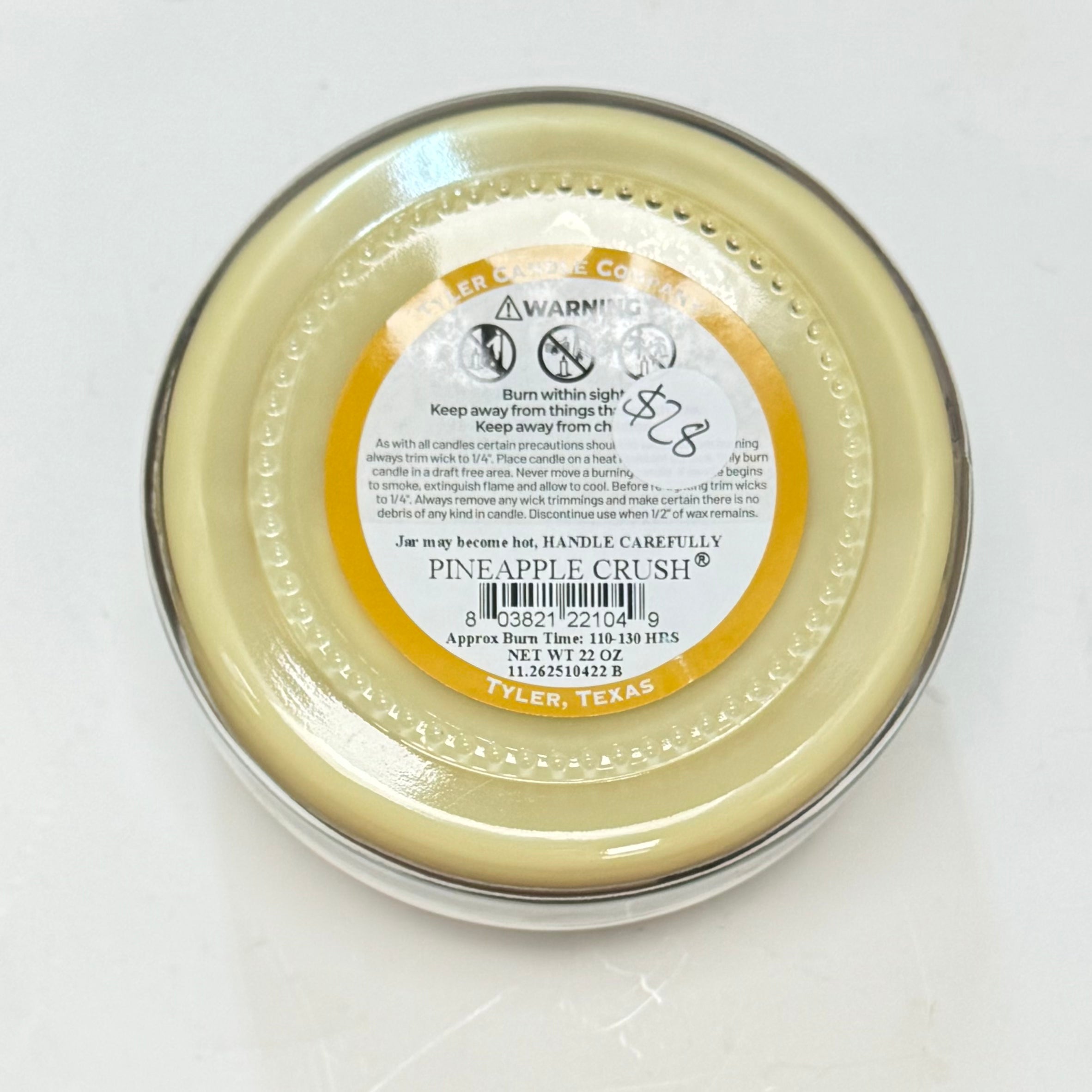 Home - Candle -Pineapple Crush - 22 oz.
