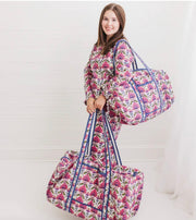 Accessories - Duffle Bag - Large Quilted - Primrose Luxe