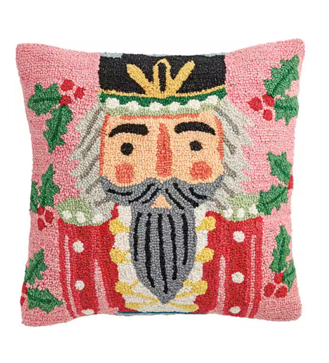 Seasonal - Pillow - Square Nutcracker Wool