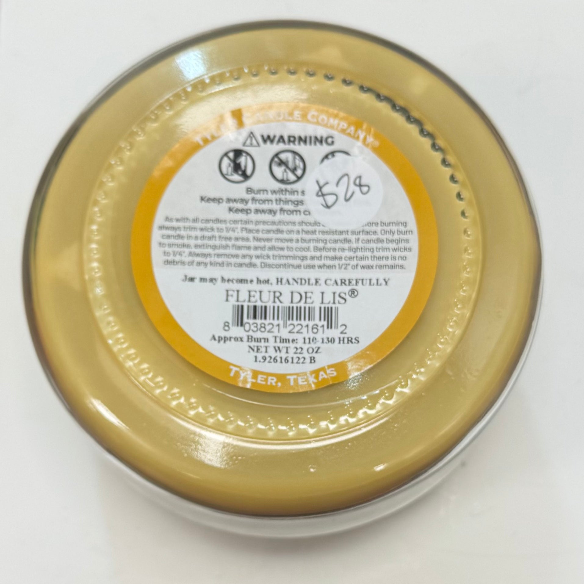 Home - Candle - Fleur De Lis - 22 oz.