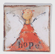Art - Mini Canvas - Hope - Red Angel