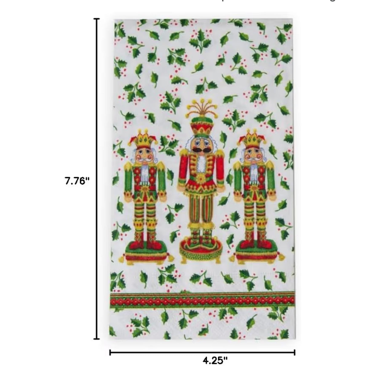 Napkins - Guest - Nutcracker Christmas