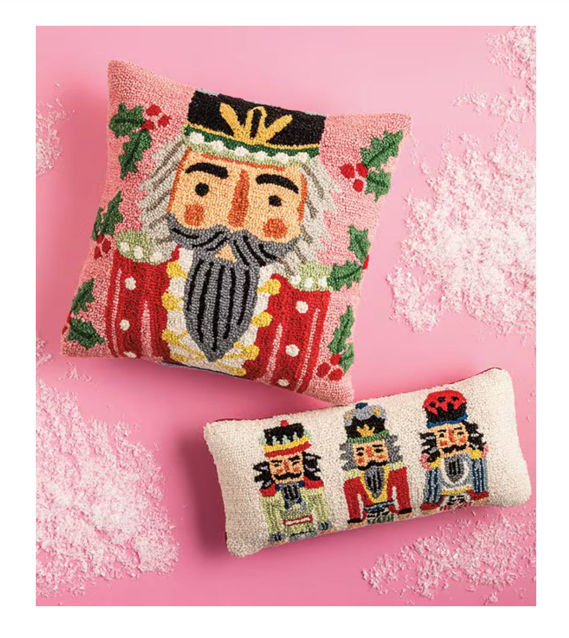 Seasonal - Pillow - Square Nutcracker Wool