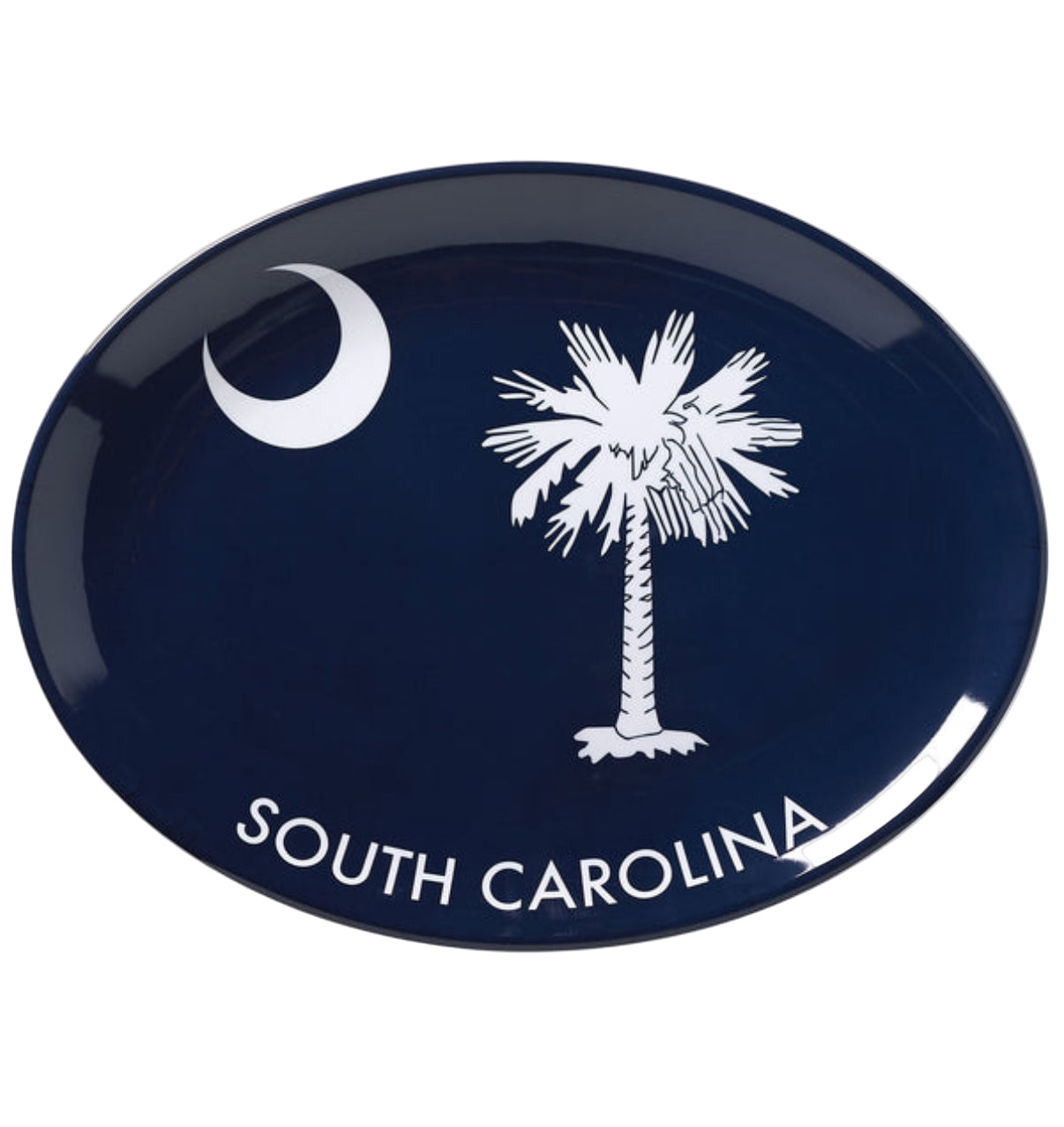 Platter - Palmetto Tree - Melamine -16"